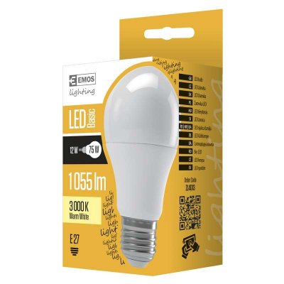 LED žiarovka Basic A60 11W E27 teplá biela