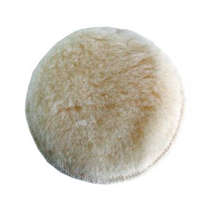 Rúno leštiace na suchý zips, 150mm, pravé ovčie rúno 10626